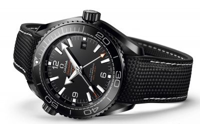 Omeaga Planet Ocean 600m GMT Deep Black Watch 